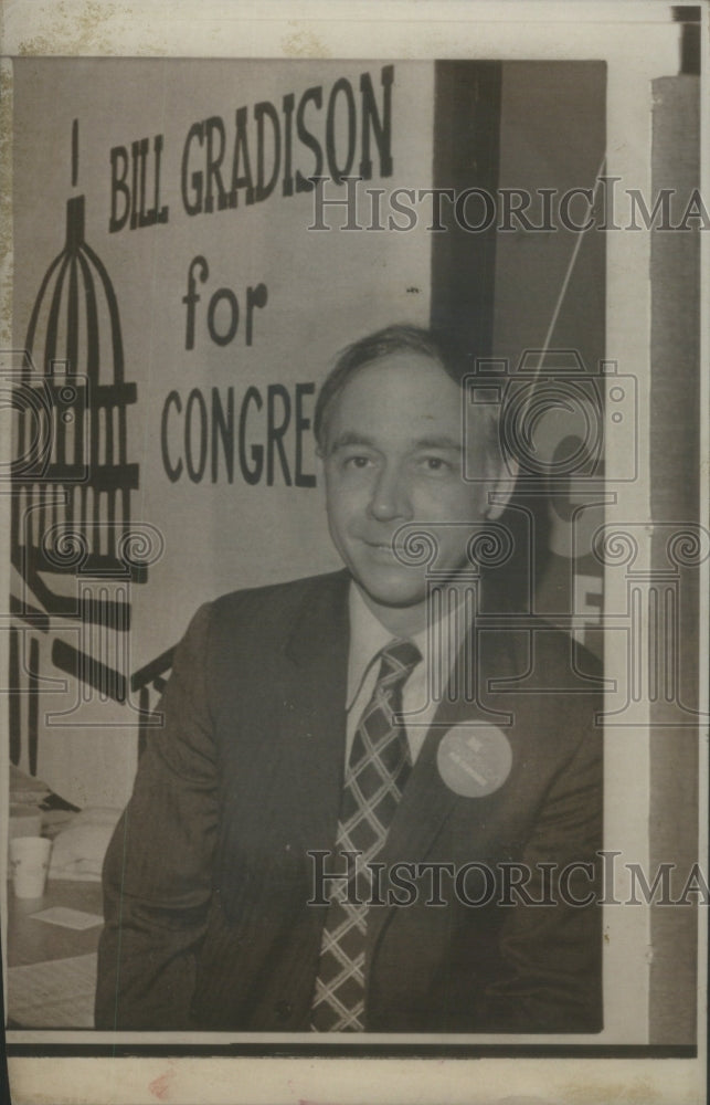 1974 Press Photo Republican Willis Gradison Jr.- RSA64495- Historic Images