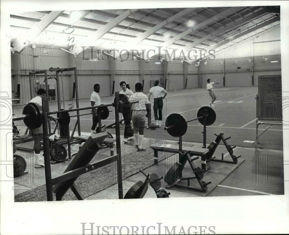 1983 Press Photo Gym - cvb40351- Historic Images