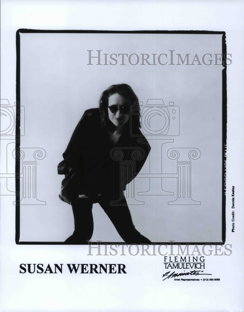 Press Photo Susan Werner Music Artist - cvp31143- Historic Images