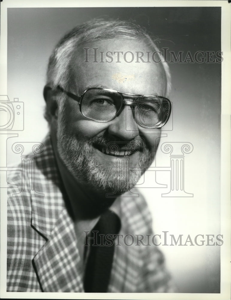 1980 Press Photo Reporter jack Perkins - cvp38528- Historic Images