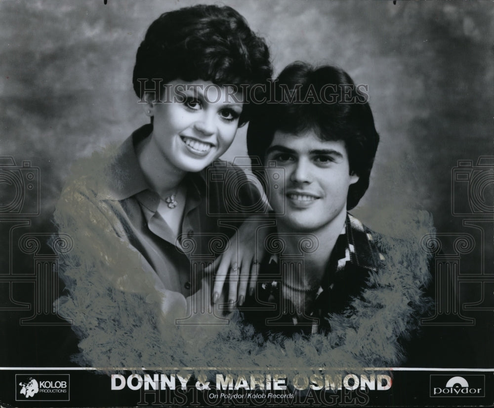 1979 Press Photo Donny and Marie Osmond - cvp87060 – Historic Images