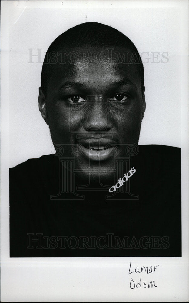 Press Photo Lamar Odom LA Lakers NBA basketball - dfpd29315- Historic Images