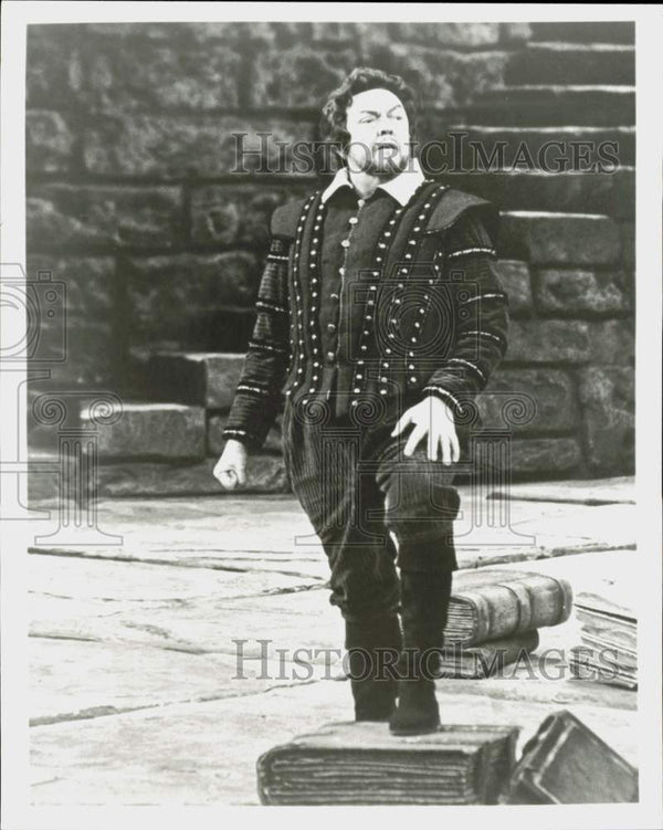1978 Press Photo Baritone Cornell MacNeil as Iago in quot Live From the Met 1978 Press Photo Baritone Cornell MacNeil as Iago in quot Live From the Met