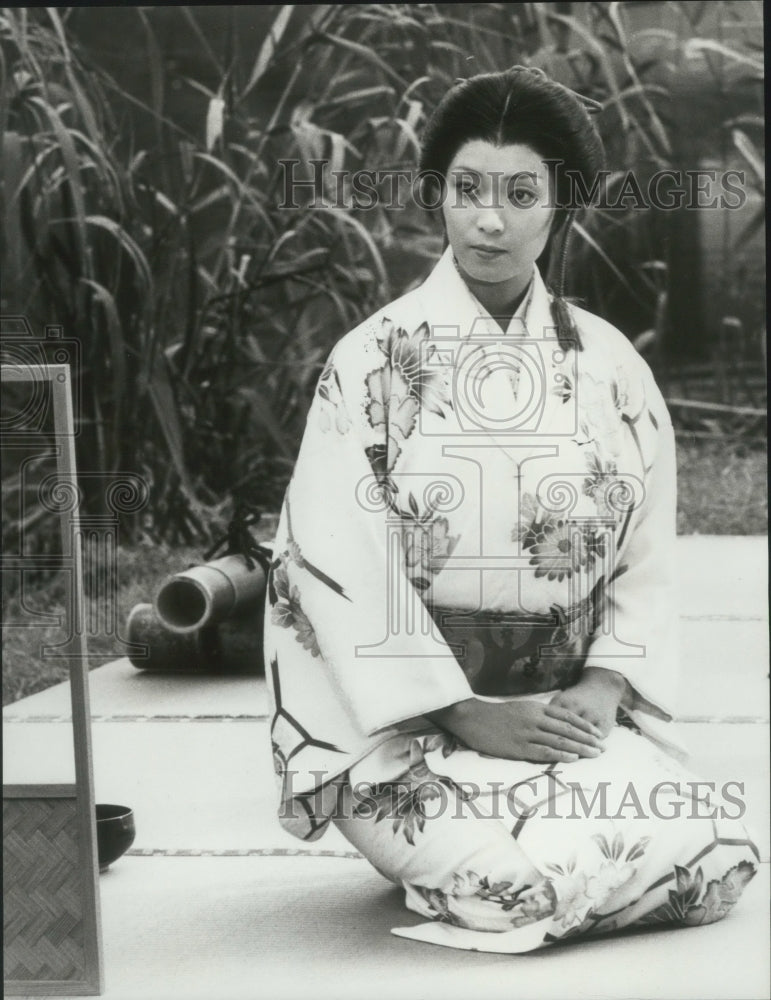 1980 Press Photo Yoko Shimada, actress, foreign - mjp33113