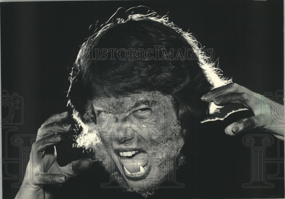 1986 Press Photo Flora Coker plays the werewolf in "My Werewolf" - mjp38714- Historic Images