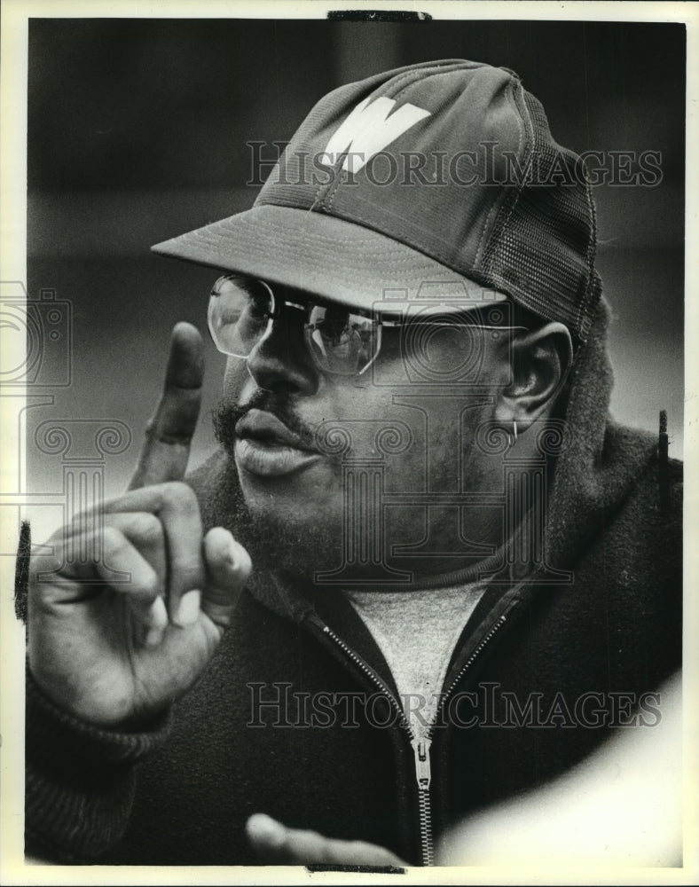 1979 Press Photo West Division High School Coach, John Cunningham - mjt04824- Historic Images