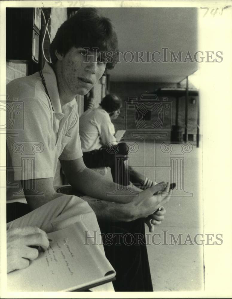 1979 Press Photo Arizona Wranglers - Alan Risher, Football Player - noc11395- Historic Images