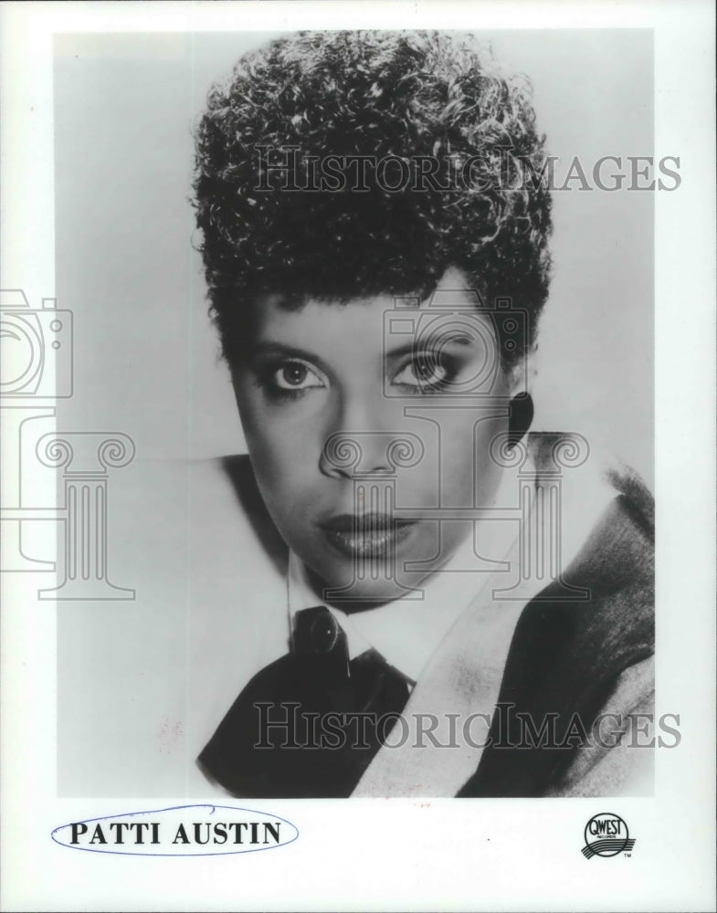 1984 Press Photo Singer Patti Austin - nop03410- Historic Images