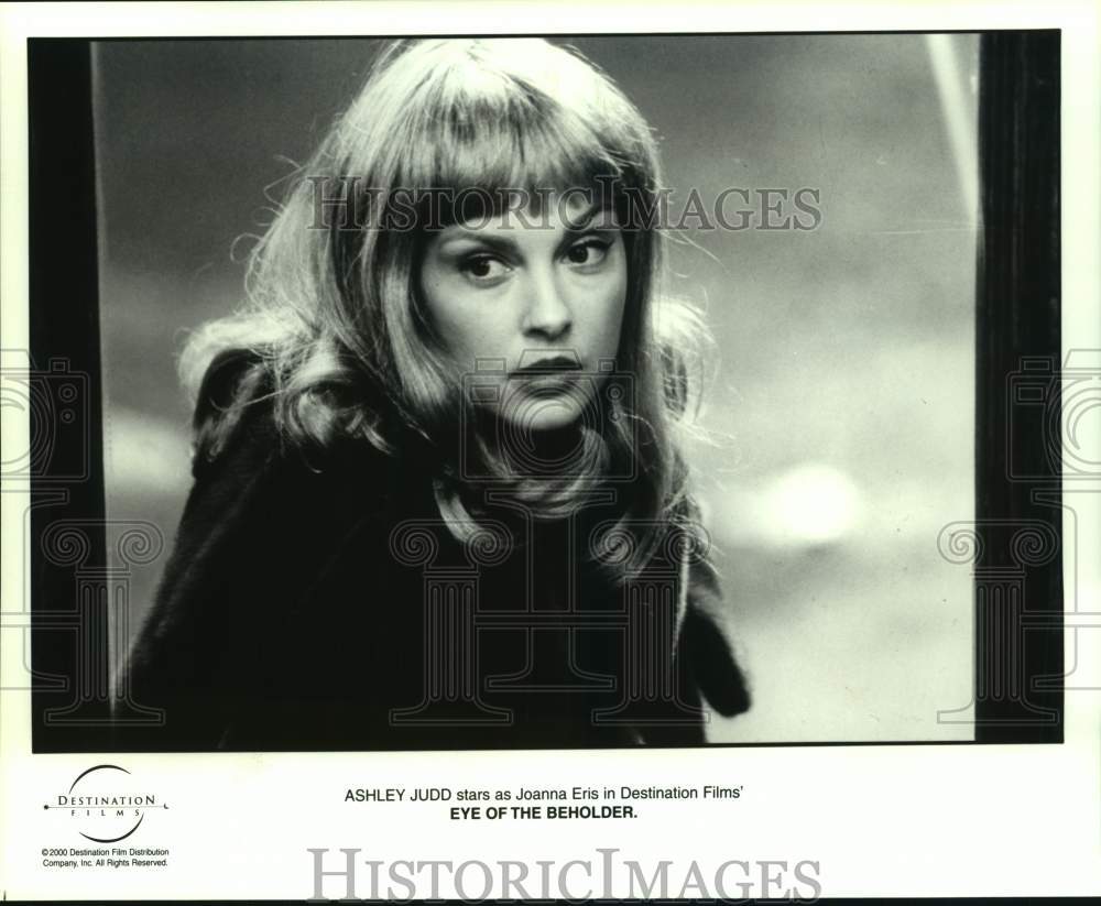 2000 Press Photo Actress Ashley Judd stars in "Eye of the Beholder" movie- Historic Images
