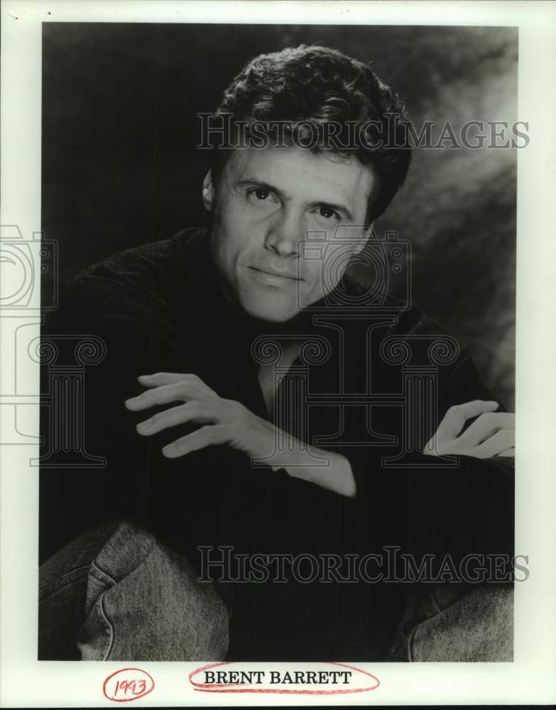 1993 Press Photo Actor Brent Barrett - sap23534- Historic Images