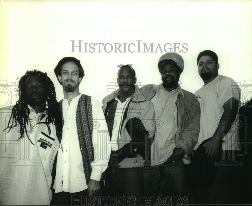 1997 Press Photo Reggae Band One Blood - sap32038- Historic Images
