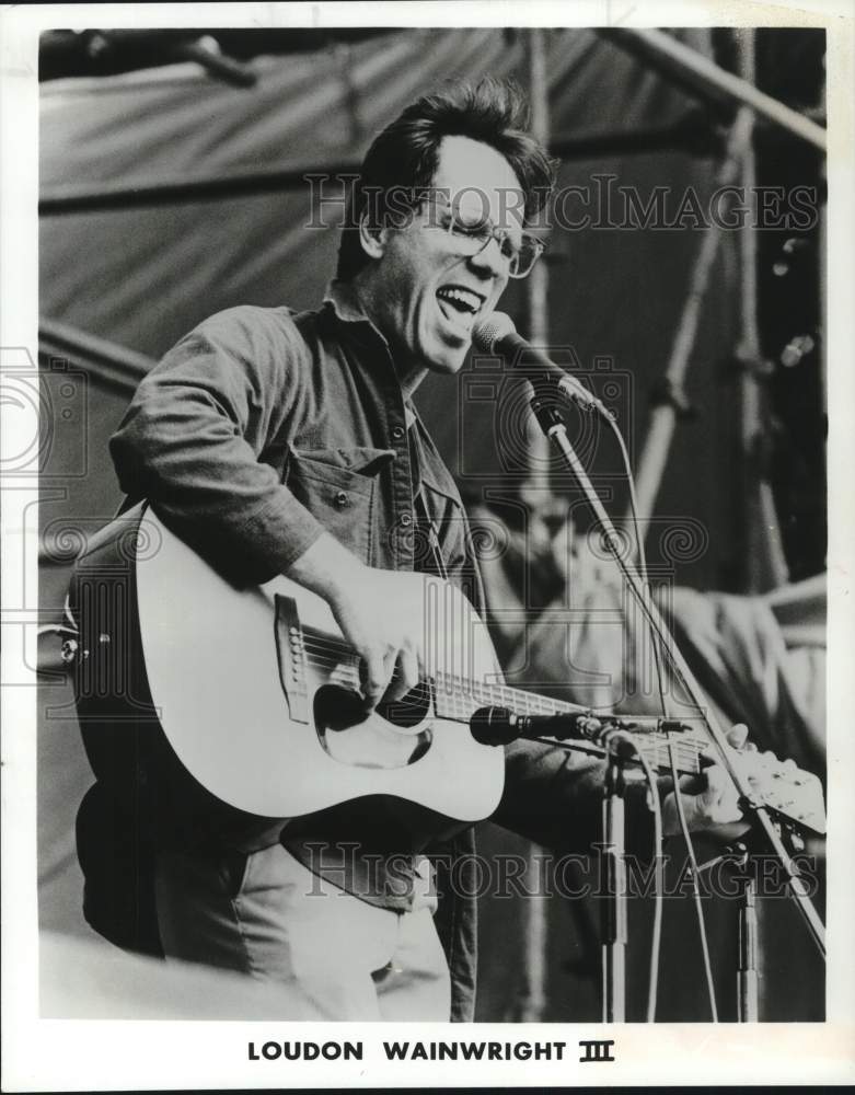Press Photo Musician Loudon Wainwright III - tup26282- Historic Images
