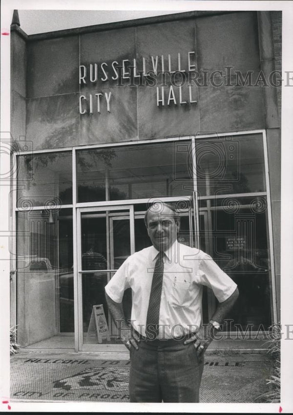 John Blackwell, Russellville, Mayor , 1989 Vintage Press Photo ...