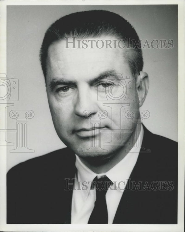 Press photo lyman c josephs of general dynamics corporations