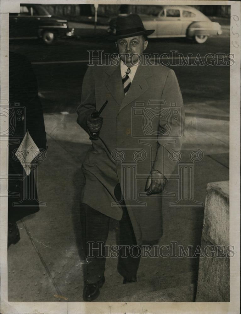 1950 Press Photo Alan Richard,principal defendant in Kurl Shooting case - Historic Images