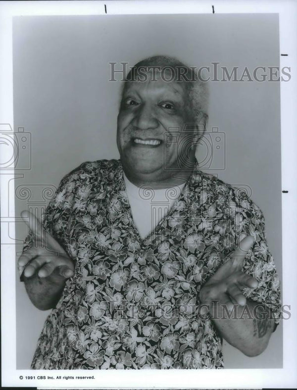 1991 Press Photo Redd Foxx stars on The Royal Family TV show - cvp1443