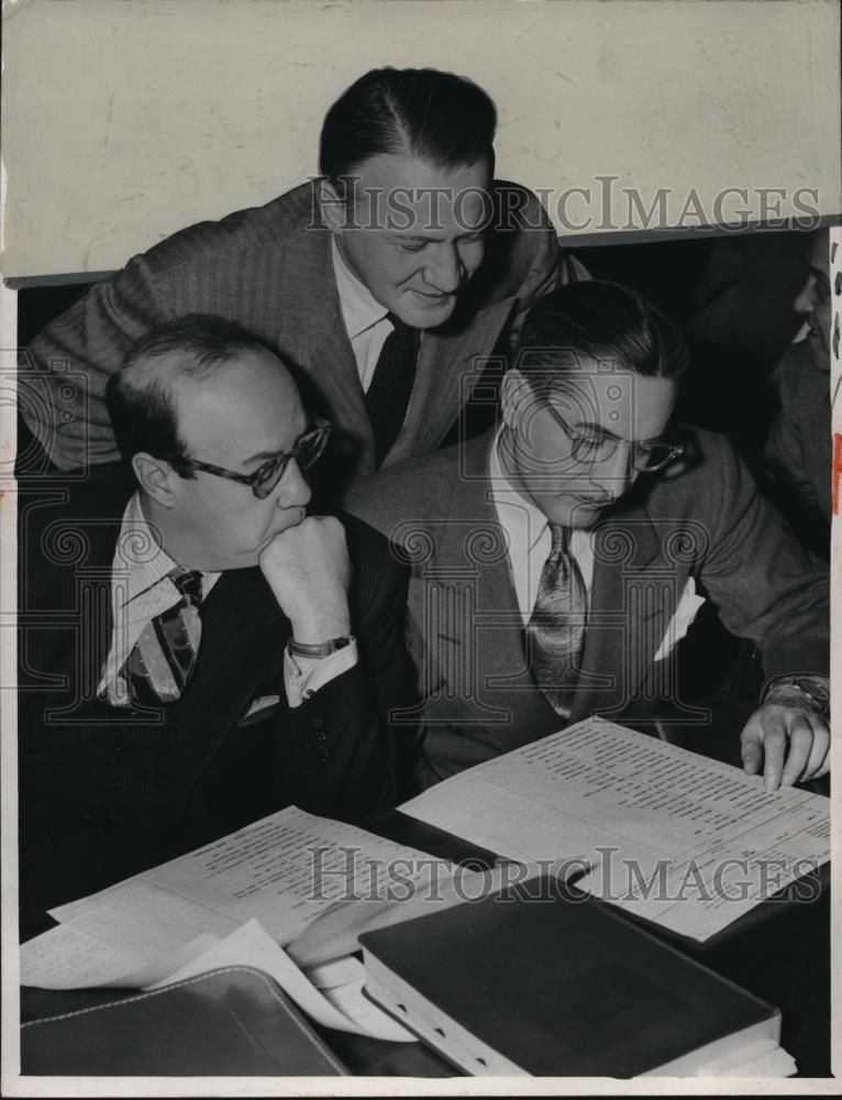 1950 Press Photo Henry Galen & Alex Birns Attorneys - Historic Images