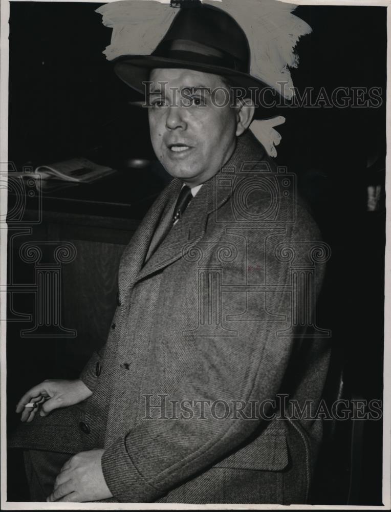 1950 Press Photo Albert J Brichacek Juror - Historic Images