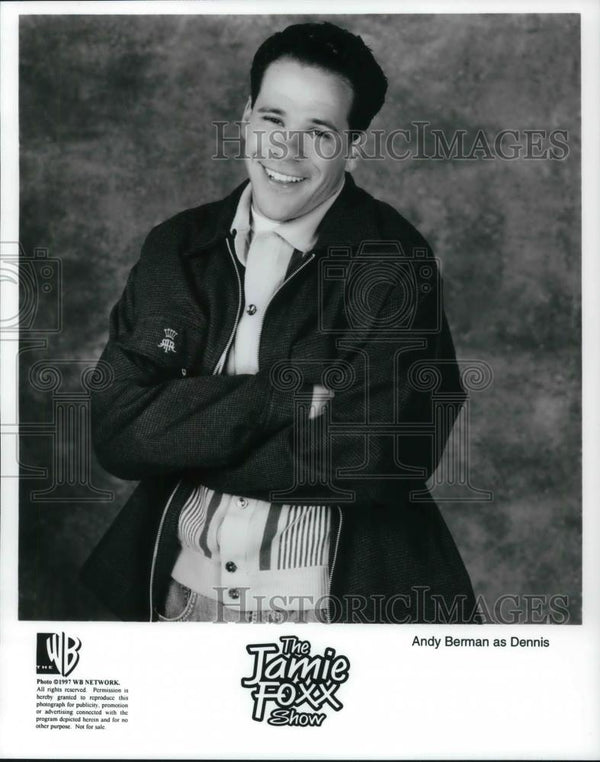 1997 Press Photo Andy Berman stars as Dennis on The Jamie Foxx Show