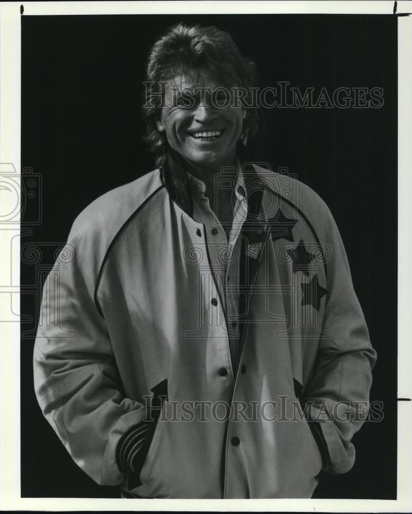 1991 Press Photo Michael Hoban Designer Co-Owner North Beach Leather -   Historic Images