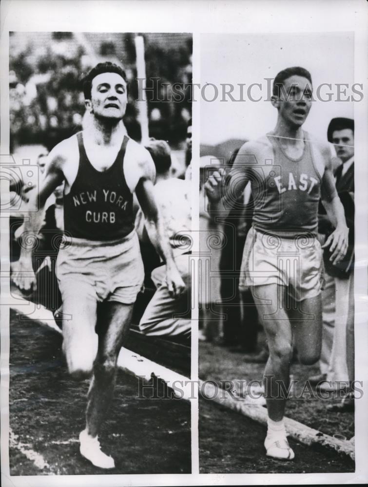 1959 Press Photo Lawrence Kans Archie San Romani Jr in mile race - nes25629 - Historic Images