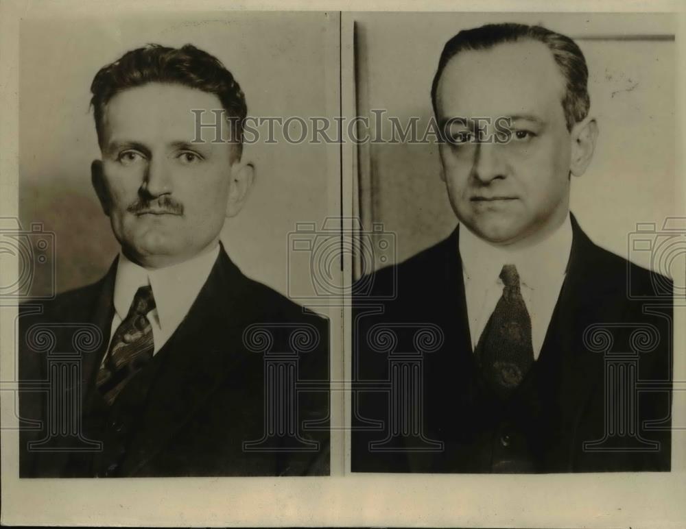 Undated Press Photo Dr. Joseph Catton and Dr.Jue Don Bell Criminal Psychiatrist. - Historic Images