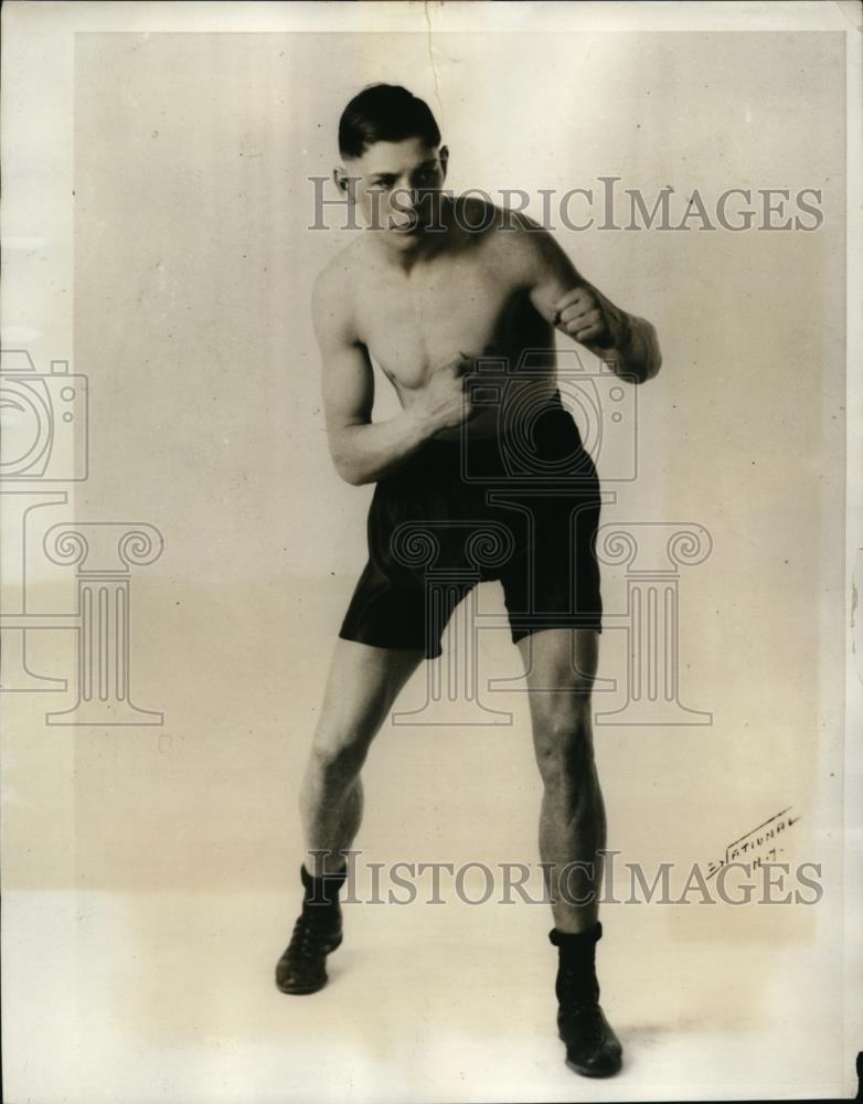 1931 Press Photo Barney Shaw of the USS York All Navy middleweight champ - Historic Images