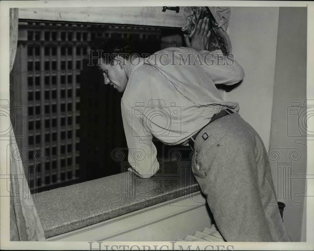 1937 Press Photo Michael Mursch European amateur boxer in Chicago - net17048 - Historic Images