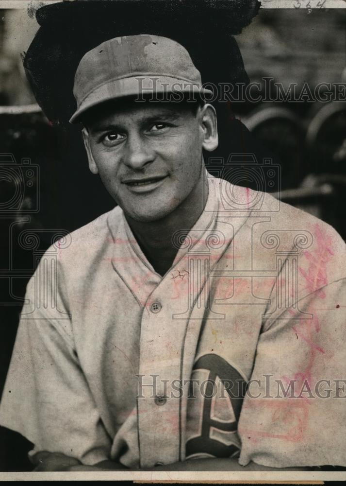1933 Press Photo Philadelphia Athletics right fielder Bob Johnson - net02081 - Historic Images