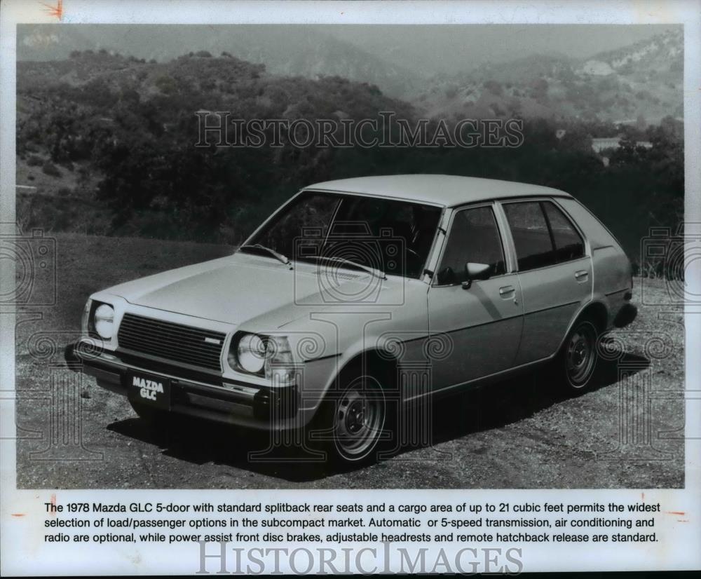 1978 Press Photo 1978 Mazda GLC 5-door - cvb68241 – Historic Images