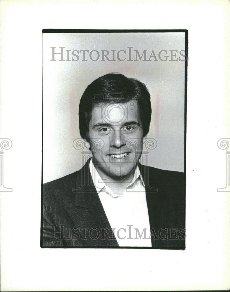 1984 Press Photo Chuck Gaidica WJBK - Historic Images