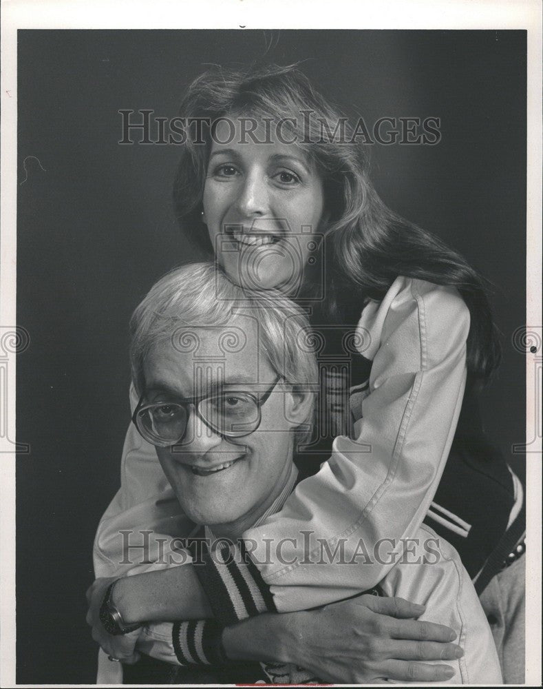 1984 Press Photo Dan Greenburg Suzanne O'Malley - Historic Images