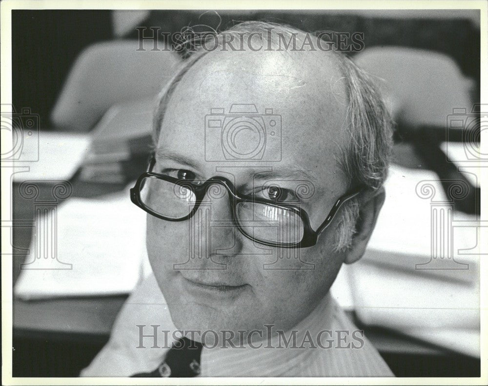1984 Press Photo David Serotkin Recalled Senator Mich. - Historic Images