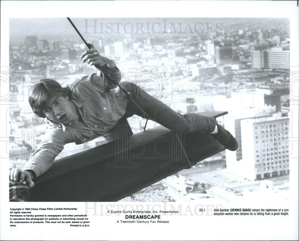 Dreamscape Film Dennis Quaid Skyscraper Fall Dream Scene 1983 vintage