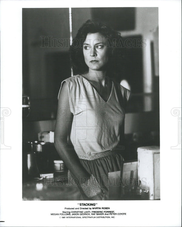 Christine Lahti Actress Stacking 1987 vintage promo photo print