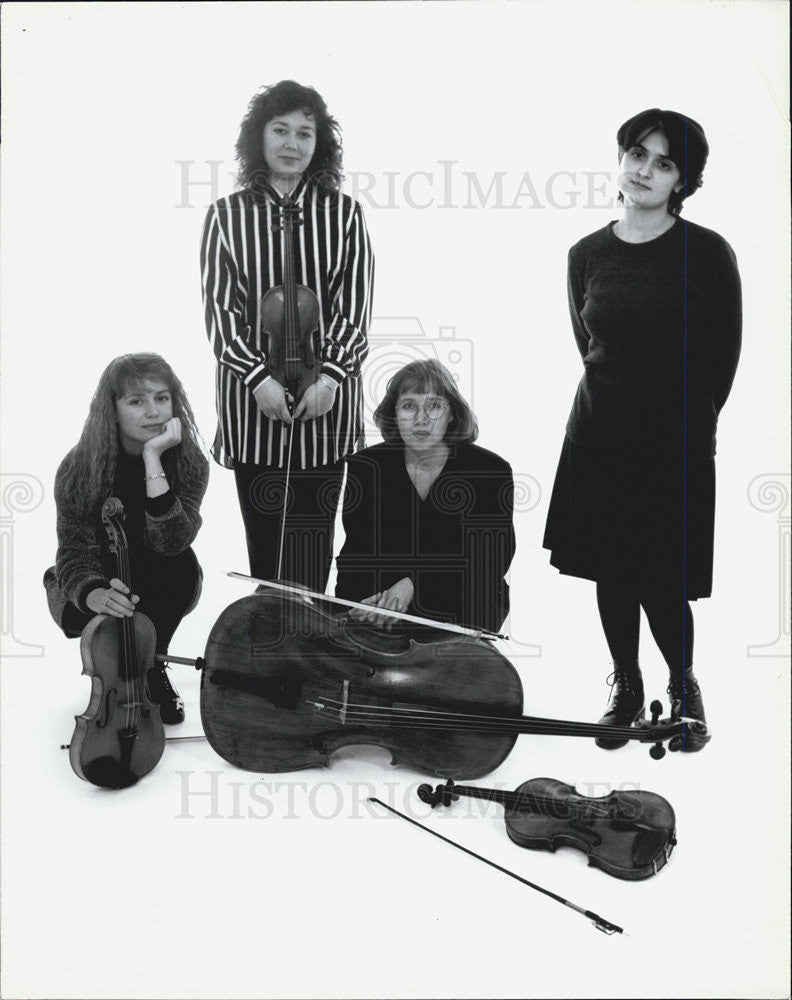 Press Photo Veronika String Quartet - Historic Images