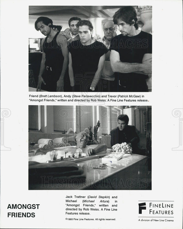 Actors David Stepkin Michael Artura In Movie Amongst Friends