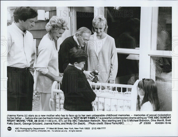 1993 Press Photo Lori Loughlin stars in Empty Cradle - Historic