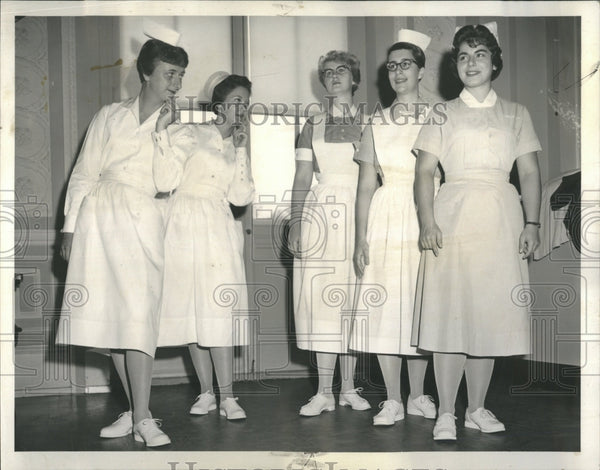 1959 Nursing Uniforms-Past and Present Historic Images