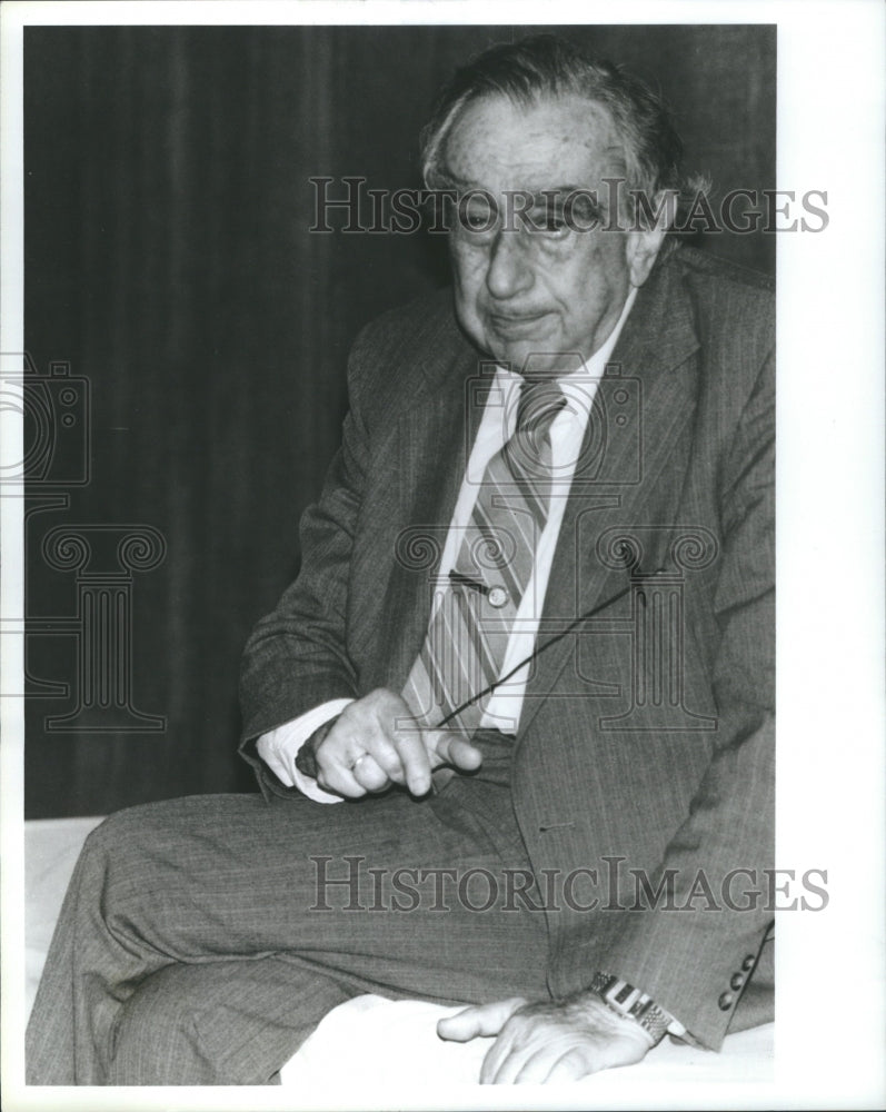 1986 Press Photo Dr.Edward Teller Physicist
