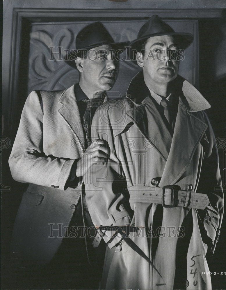 1950 Joseph Calleia Alan Ladd Actor - Historic Images