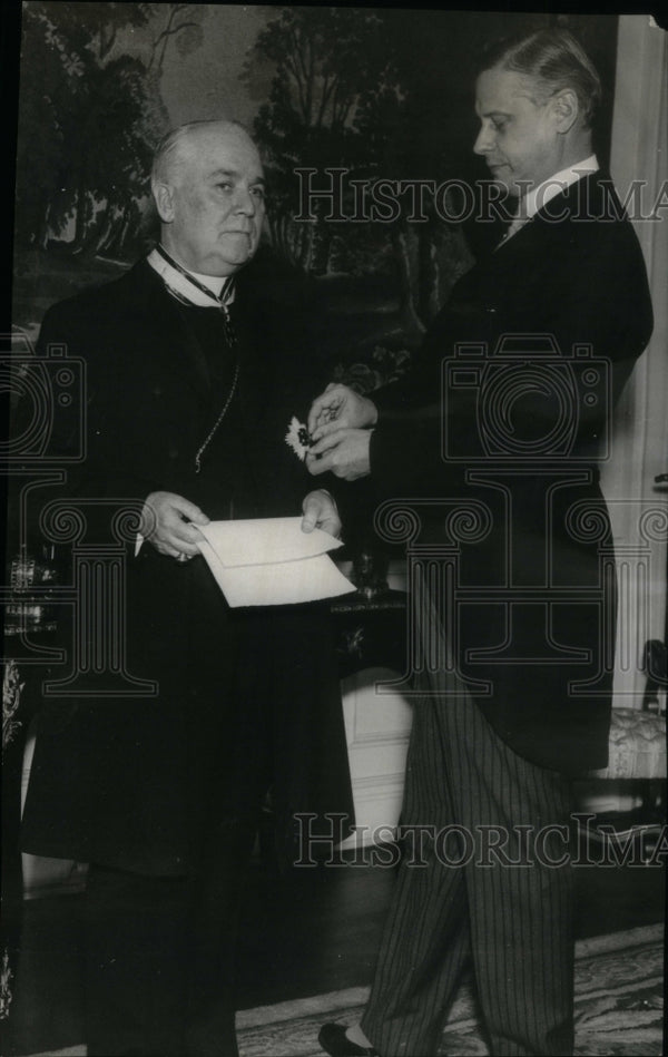 Press Photo Mr Edger Prochnik Rev Francis Kelley Historic Images