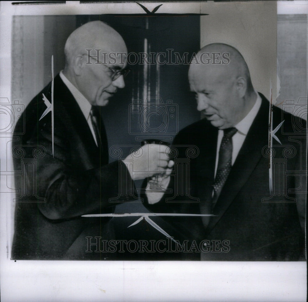 1964 Press Photo Russian Leader Nikita Khrushchev - RRU63377 - Historic Images