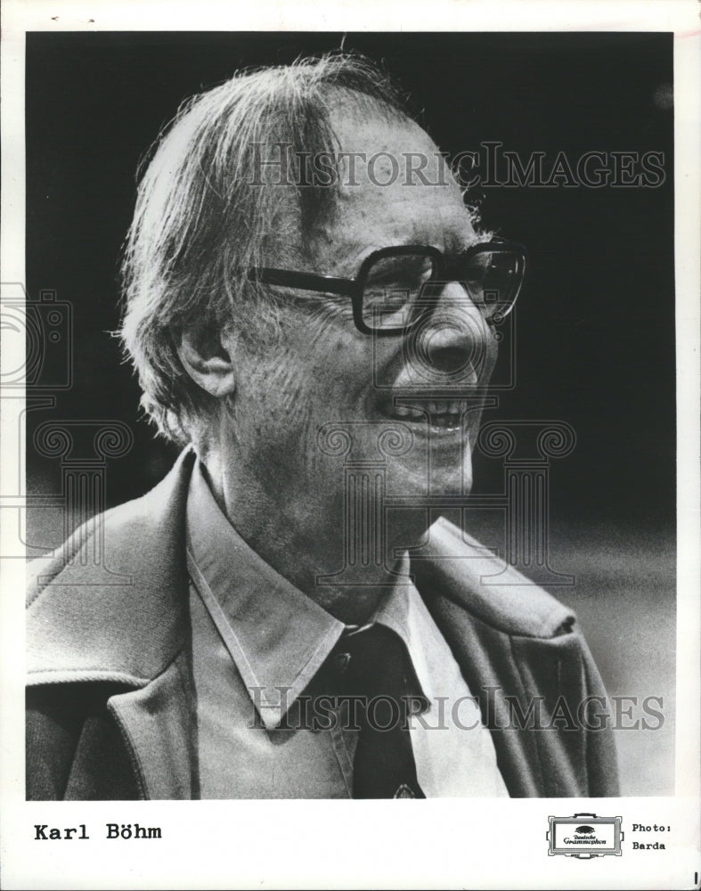 1979 Karl Böhm Symphonic Conductor Chicago-Historic Images