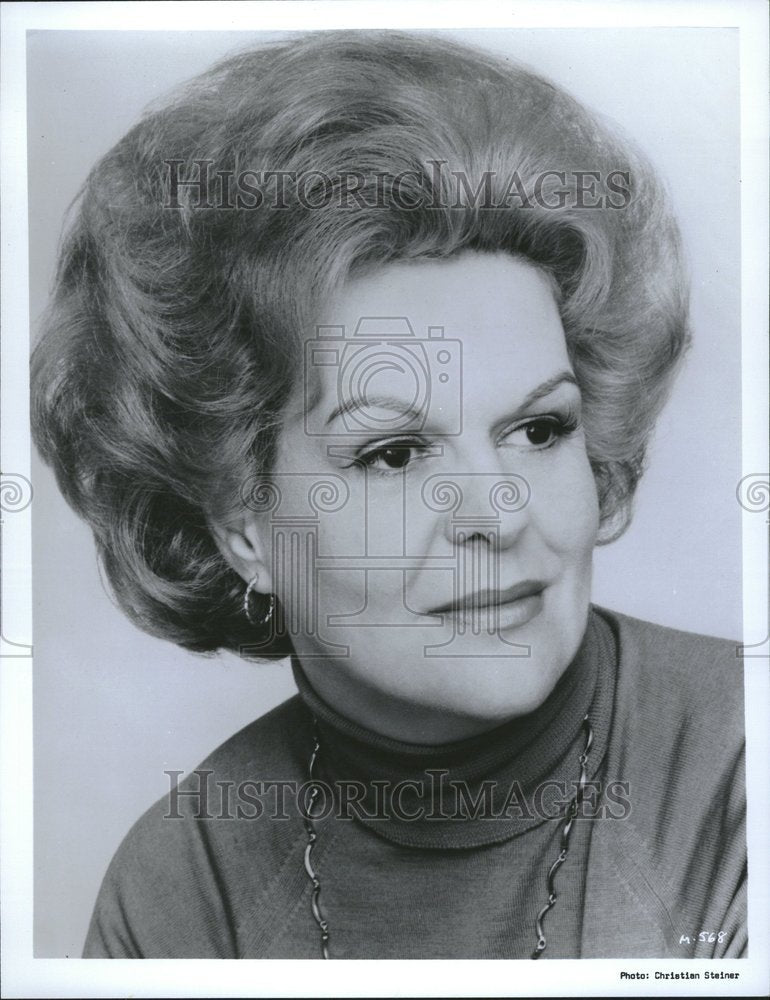 1978 Press Photo Singer Maureen Forrester - RRV20673 - Historic Images
