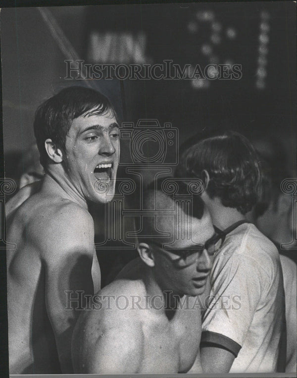 1970 Press Photo John Kinsella Swimmer National Interscholastic Record