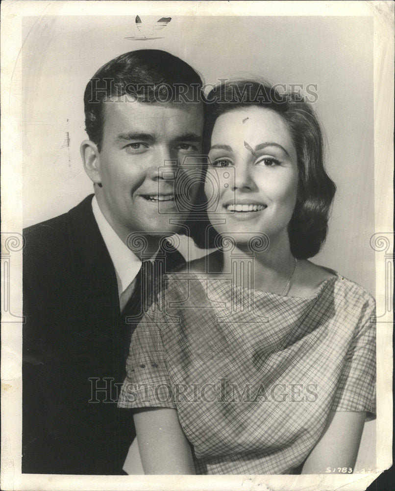 1961 Press Photo Actor Jim Hutton - Historic Images