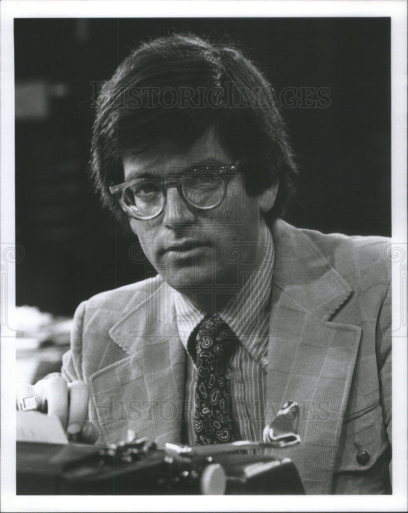 1975 Bob Faw American News Reporter Chicago - Historic Images