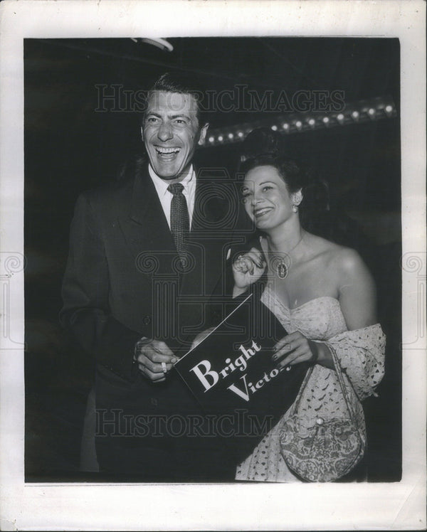 1953 Press Photo Stewart Granger, starring opposite Rita Hayworth