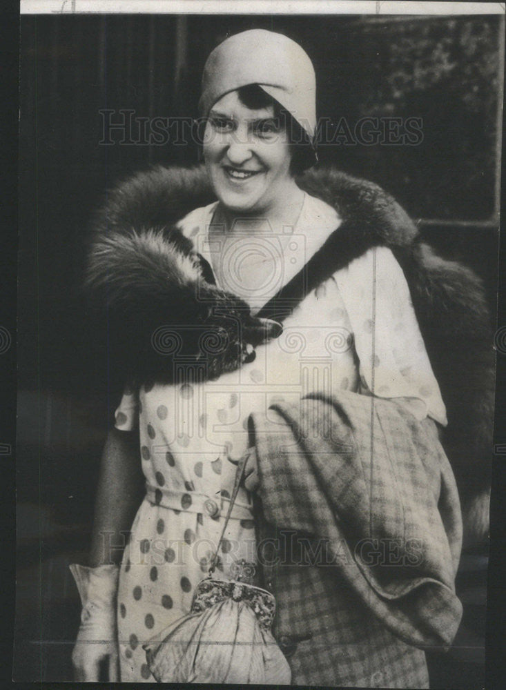 Undated Press Photo Mrs. William niemoth wife of payroll robbery in Maryland - Historic Images